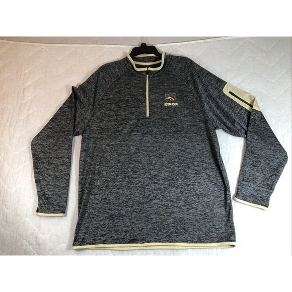 Colosseum Pullover Men's Large‎ Gray Western Michigan Broncos Lightweight NWT