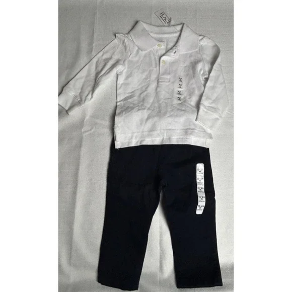 The Children's Place Long Sleeve Shirt &‎ Pants Set Sz 18-24 Months