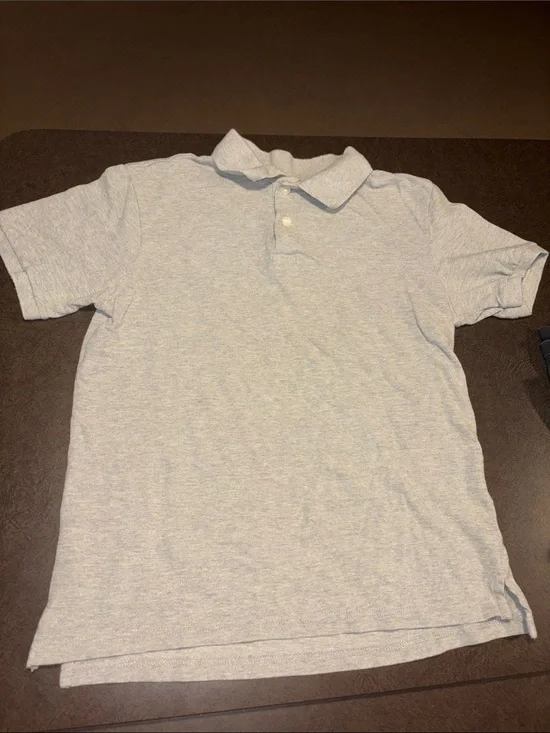The Children's Place Light Gray Polo Shirt