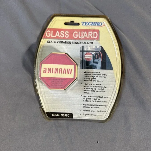 Telko S086N‎ Glass Break/Sensor Alarm Guard Vibration Sensor Device