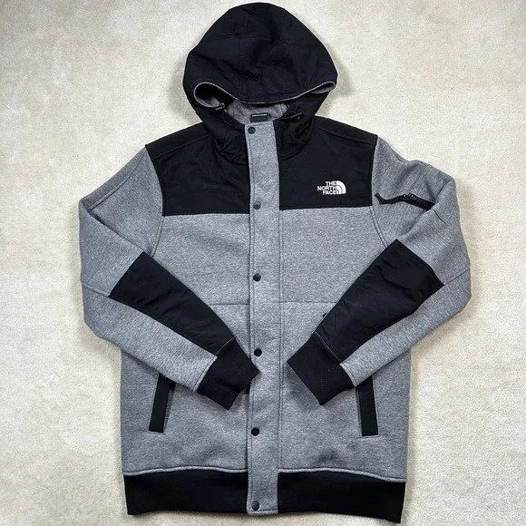 The North Face Highrail Fleece Jacket 2.0 Men's Large Hooded Zip Pockets