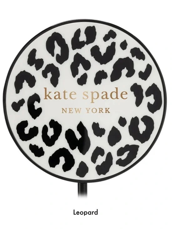 Kate Spade Leopard Phone Charger