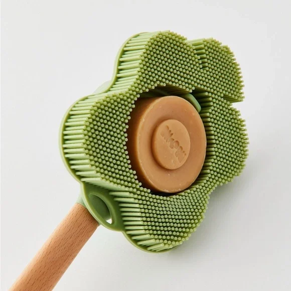 Smoosh Silicone Body Scrubber and Back Scrubber Stick