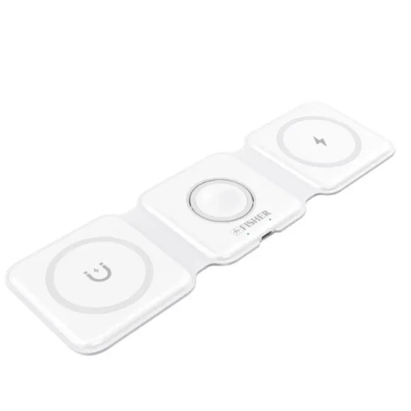 3 in 1 Magnetic Wireless Charger Phone/Watch/Earbuds