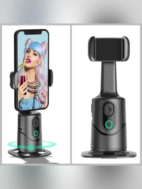 🆕️ Intelligent 360 Degree Smart Shooting Auto-Tracking Phone Mount- Hands Free