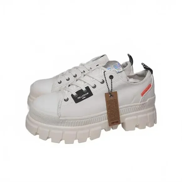 Palladium Revolt LO TX Women's White -Vegan‎ Size 10