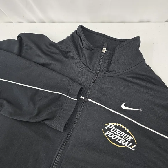 Nike Dri-Fit Academy Track Jacket Men's Size 3XL University Of Purdue Full Zip‎