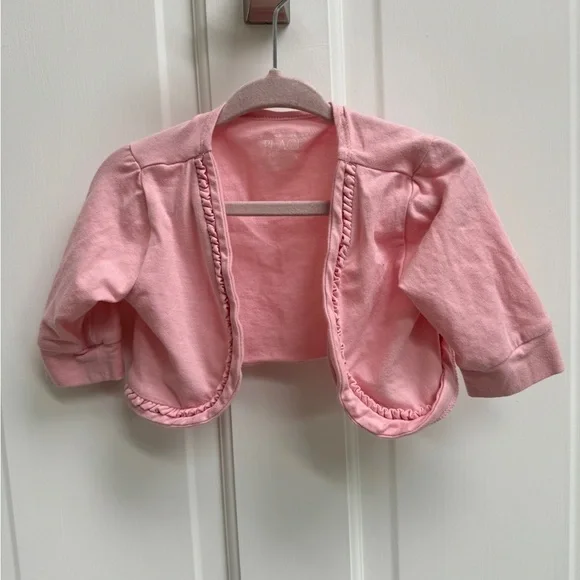 The Children’s Place 2T Girls Pink Shrug Cardigan