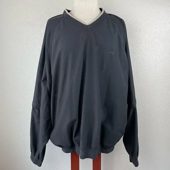 Grand Slam Golf Men's V-Neck Pullover Windbreaker XL EUC