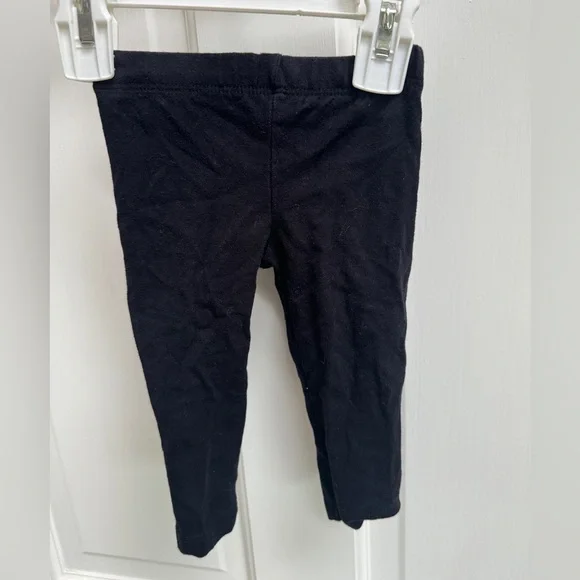 The Children’s Place 6-9M Unisex Black Leggings Pants