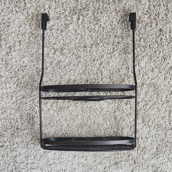 Black Metal Wall Shelf