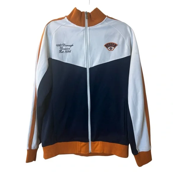 Enyce Men’s Full Zip Y2K 2000s Track Jacket Sz M