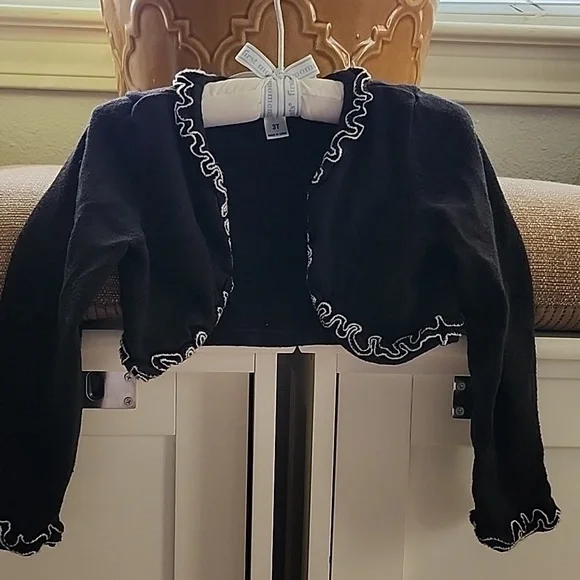 The children place cardigan Black 3T kt3