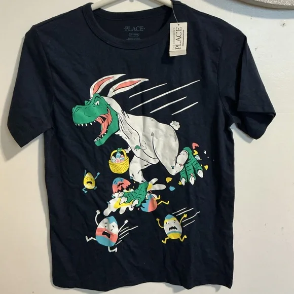 The Children's Place Dark Blue Graphic Tee