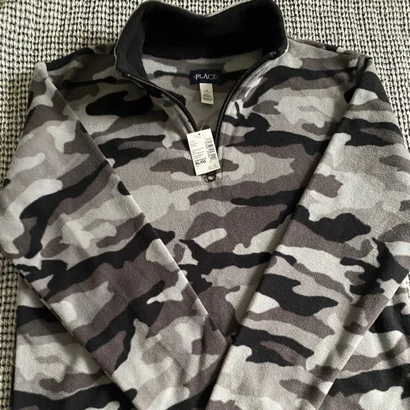 The Children’s Place- Fleece quarter Zip