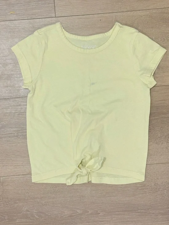 ⭐ 5/$20⭐️ The Children's Place Yellow Tie-Front Play Tee 3T