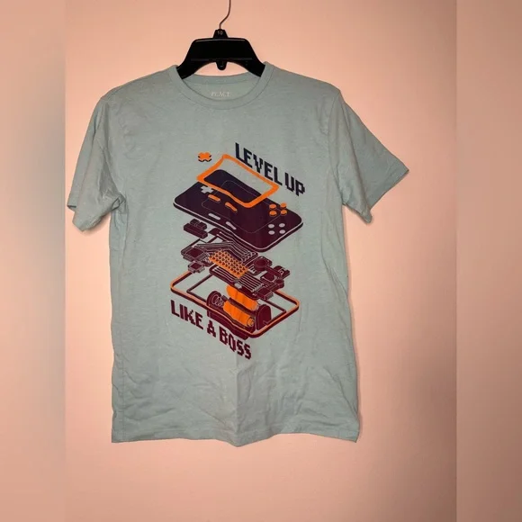 The Children's Place Light Blue Graphic Tee