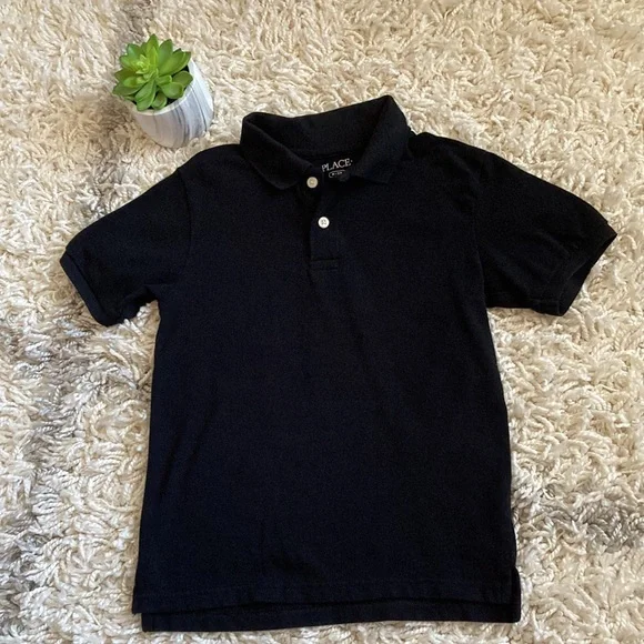 The Children’s Place Polo Shirt Medium Black