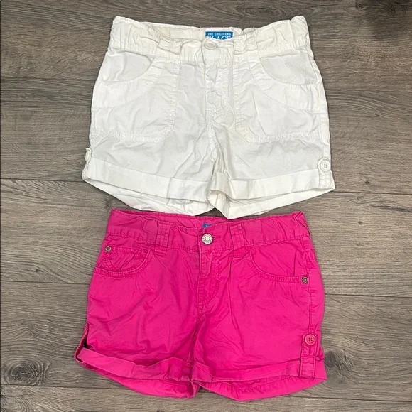 The Children's Place White Shorts Bundle