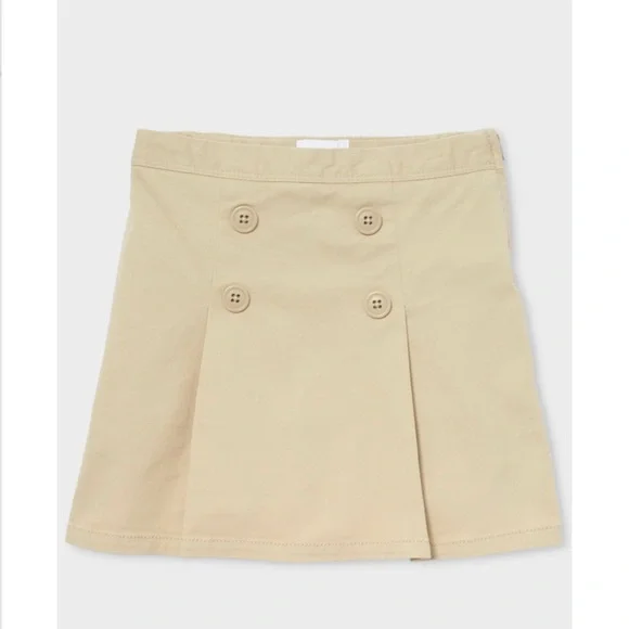 The Children's Place Beige Button Skort