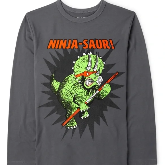 The Children's Place Triceratops t-shirt (new!)