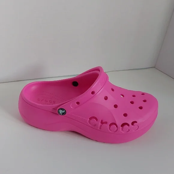 Crocs Baya Platform Clog Womens Pink Size‎ 11