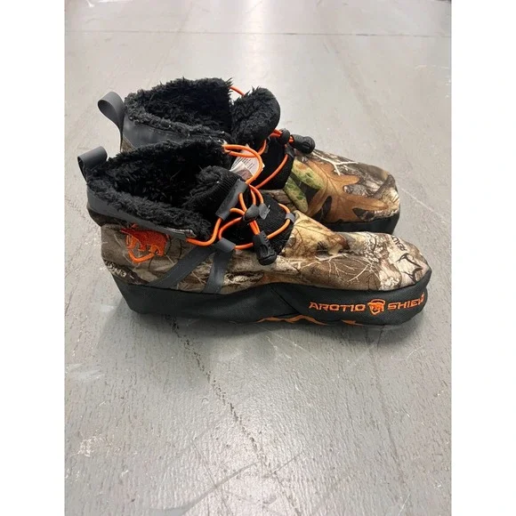 Arctic Shield Slippaz Slip-on Slippers Realtree Edge Camo‎ Fleece-Lined - Large