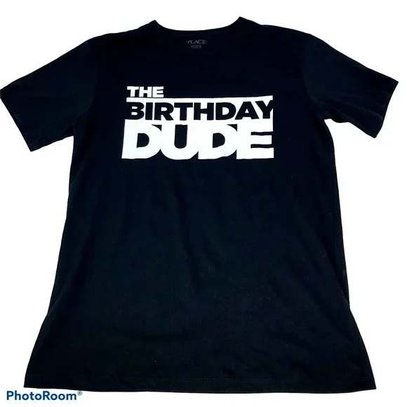 The Children's Place Birthday T-shirt‎ Boy's Size XXL 16 Short Sleeve NEW