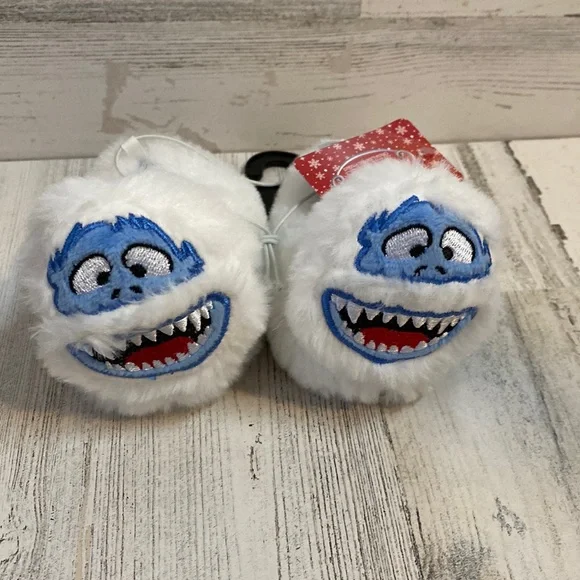 Rudolph The Red Nose Reindeer Snowman Slippers Size 1 NEW
