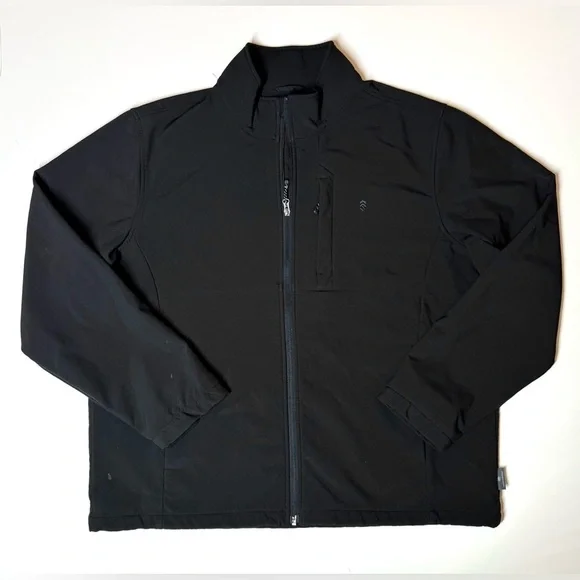 Free Country Men's Long Sleeve Softshell Wind Water Resistant Jacket Size- XXL