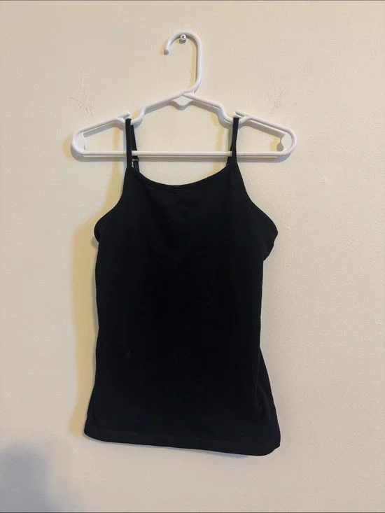 The Children's Place Black Girls' Slim Strap Tank