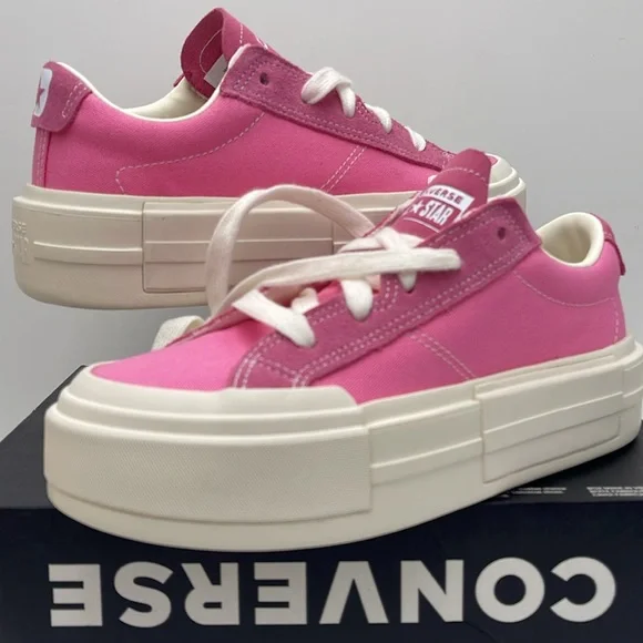 Converse WMNS CTAS CRUISE OX PINK/WHITE/EGRET A10440C Platforms Sneakers