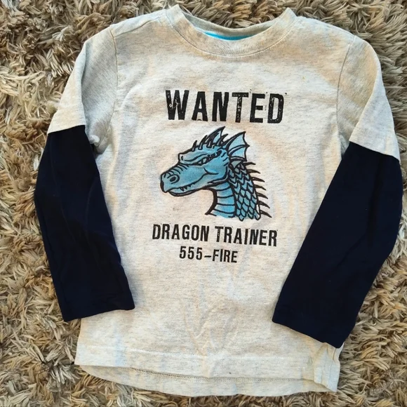 Gymboree Dragon Layered Longsleeve