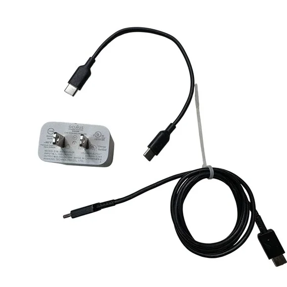 Oculus Quest 2 Power Adapter 10W Wall Charger AN10A-050P with USB-C Cable W4