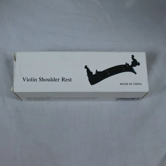 Adjustable Violin Shoulder Rest 4/4‎ 3/4 Size Collapsible Black Made in China