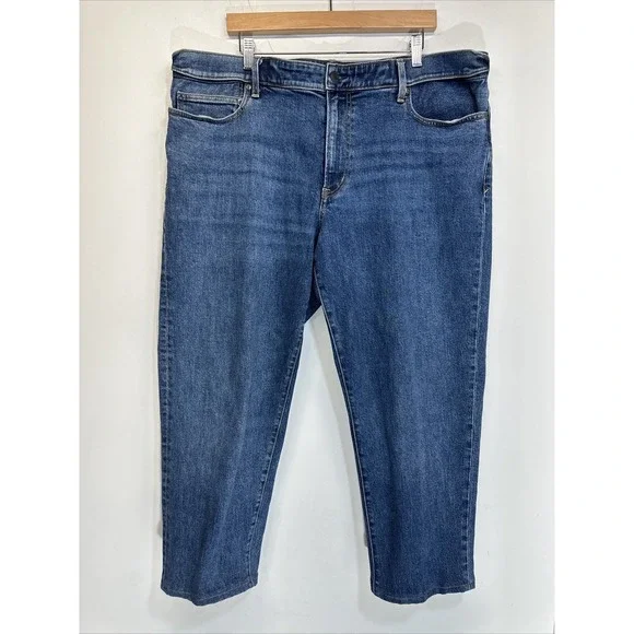Lands End Jeans Mens Size 42 Square Rigger Traditional Fit Straight Heavy Denim