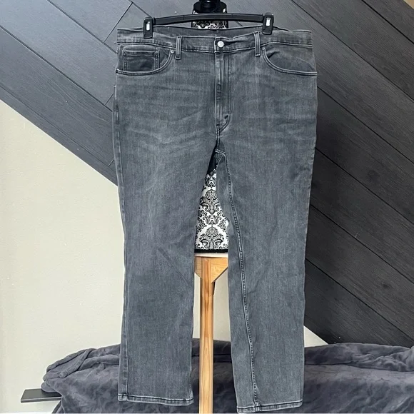 Levi's Men's 40x30 Black Relaxed Straight 559 Jeans NWOT Casual Western