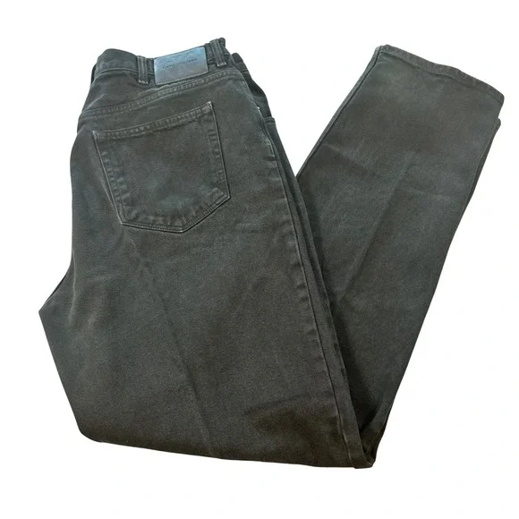 Calvin Klein Jeans Mens Black‎ Straight Leg Faded Denim Classic 5-Pocket Pants