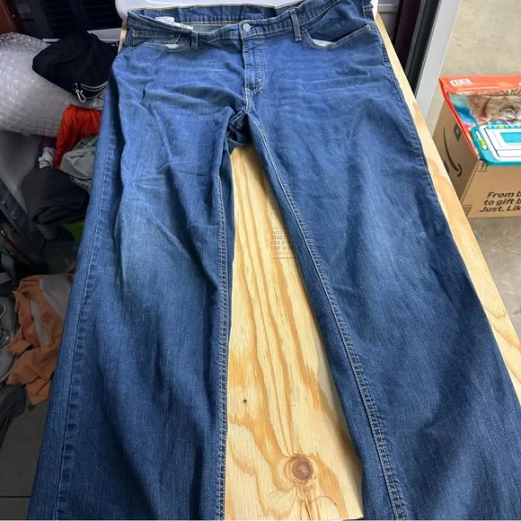 Levi’s 541 Athletic Fit Jeans Men’s 36x31 Blue‎ Denim Stretch