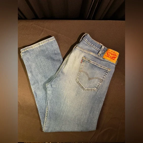 Levi's 505 Men's Light Blue Straight Jeans 40 x 32