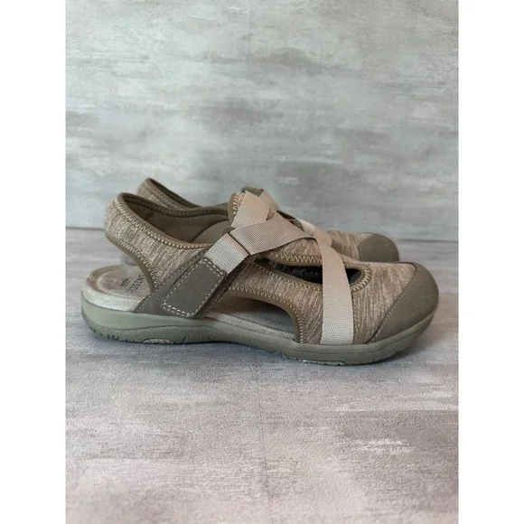 Earth Origins Stacy Brown Comfort Sandal Strap Casual Womens‎ Size 10M