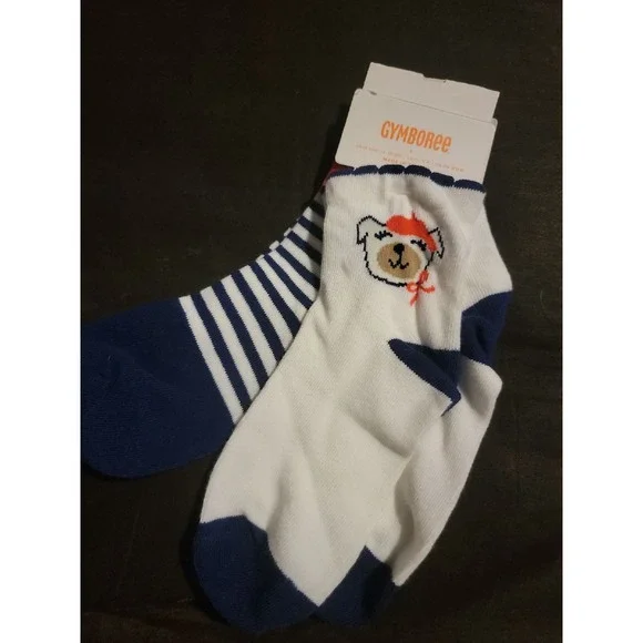 Gymboree mod about orange dog socks‎ size small nwt