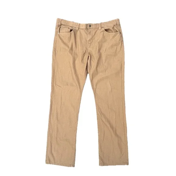 Lois Jeans Pants Mens 38x32 Tan‎ Sierra Extensible Stretch Preppy Stretch Pants