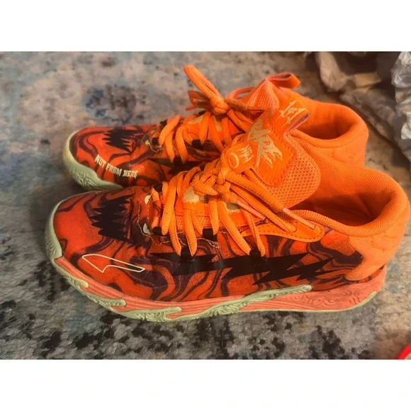 PUMAs x LaMelo Ball MB.03 Halloween Kids Basketball Shoes‎ 311245-01 3C