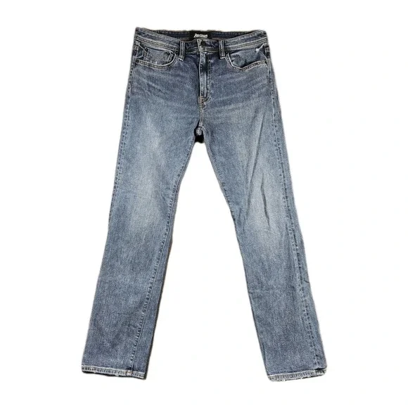Revtown Decade Denim Men's Jeans 33x32 Automatic‎ Stretch Blue Straight Fit