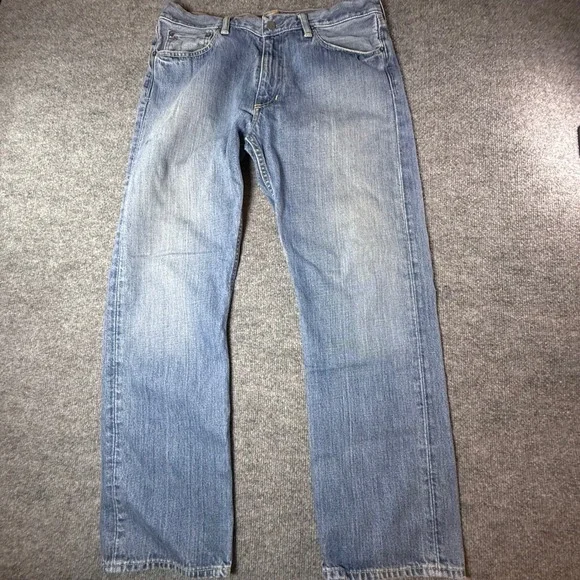 Polo Ralph Lauren Classic Fit 867 Blue Jeans Mens 34x30 Medium Wash Straight Leg