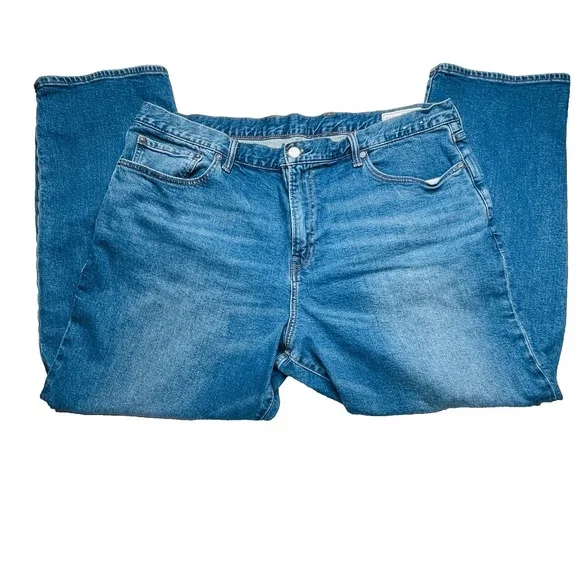 GAP Men's 42x30 Light Wash Straight GapFlex Stretch Jeans Big Tall Casual