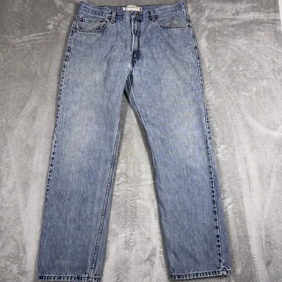 Vintage Levi's 505 Straight Leg Regular Fit Jeans Men's 36x32 (Fit35x31) Y2K '02