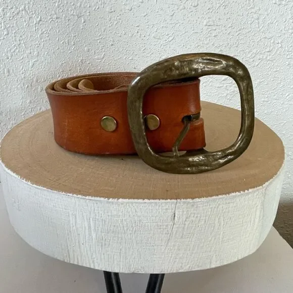 Maverick Fashion Accessories Faux Leather Belt