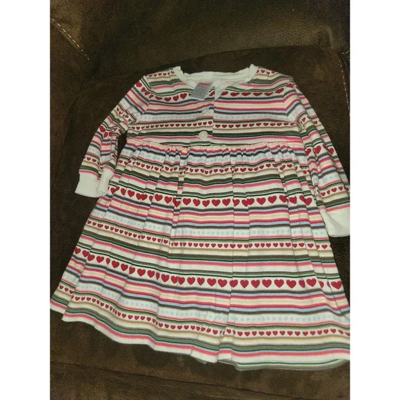 Gymboree mountain cabin striped dress size 12‎ 18 months